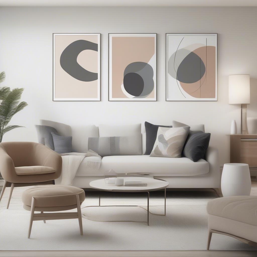 Modern Minimalist Canvas Prints