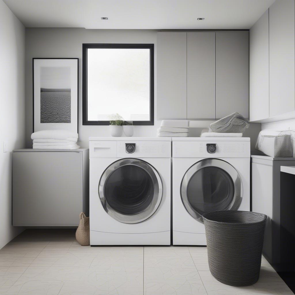 Modern Minimalist Laundry Room Prints