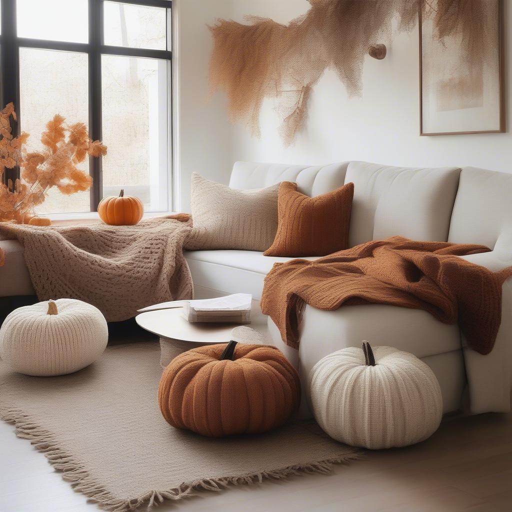 Modern Rattan Fall Decor Inspiration