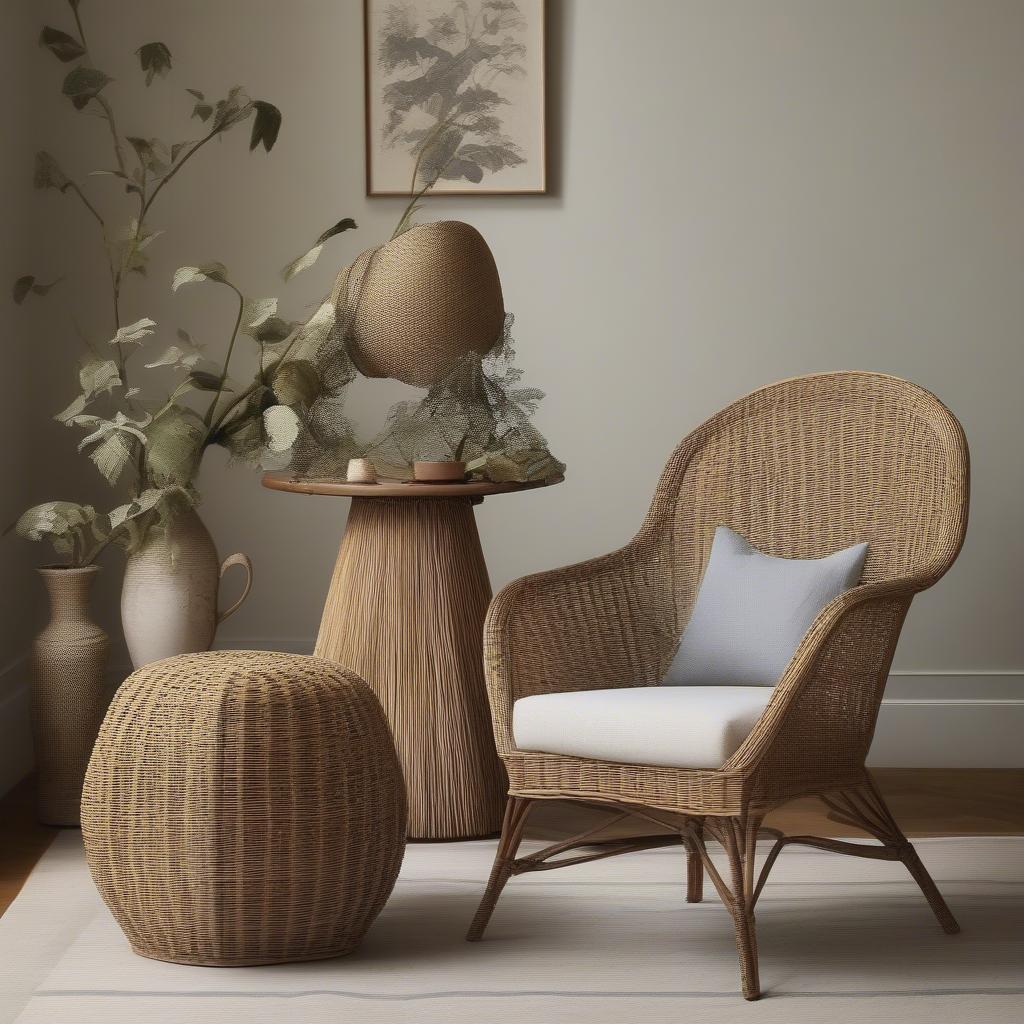 Modern Wicker Furniture Inspired by Argenteuil