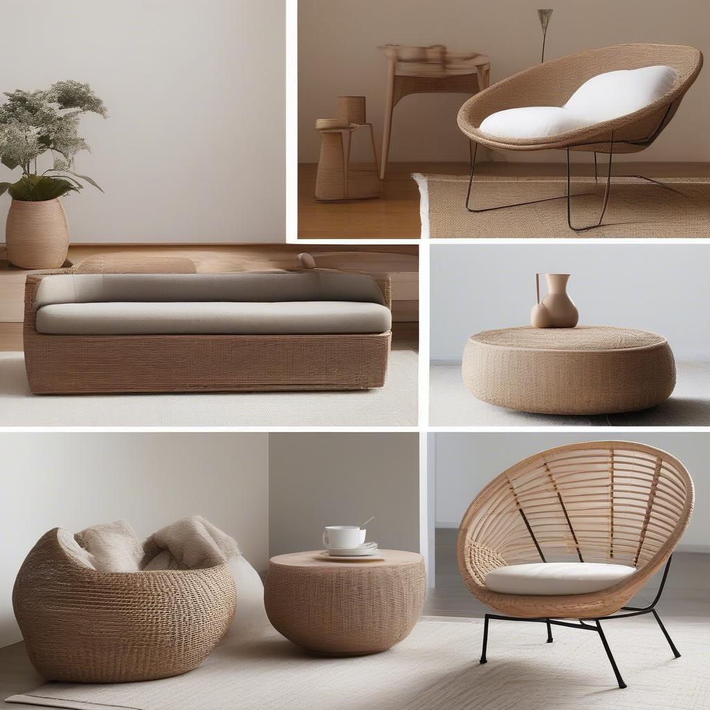 Modern Wicker and Rattan Furniture Designs