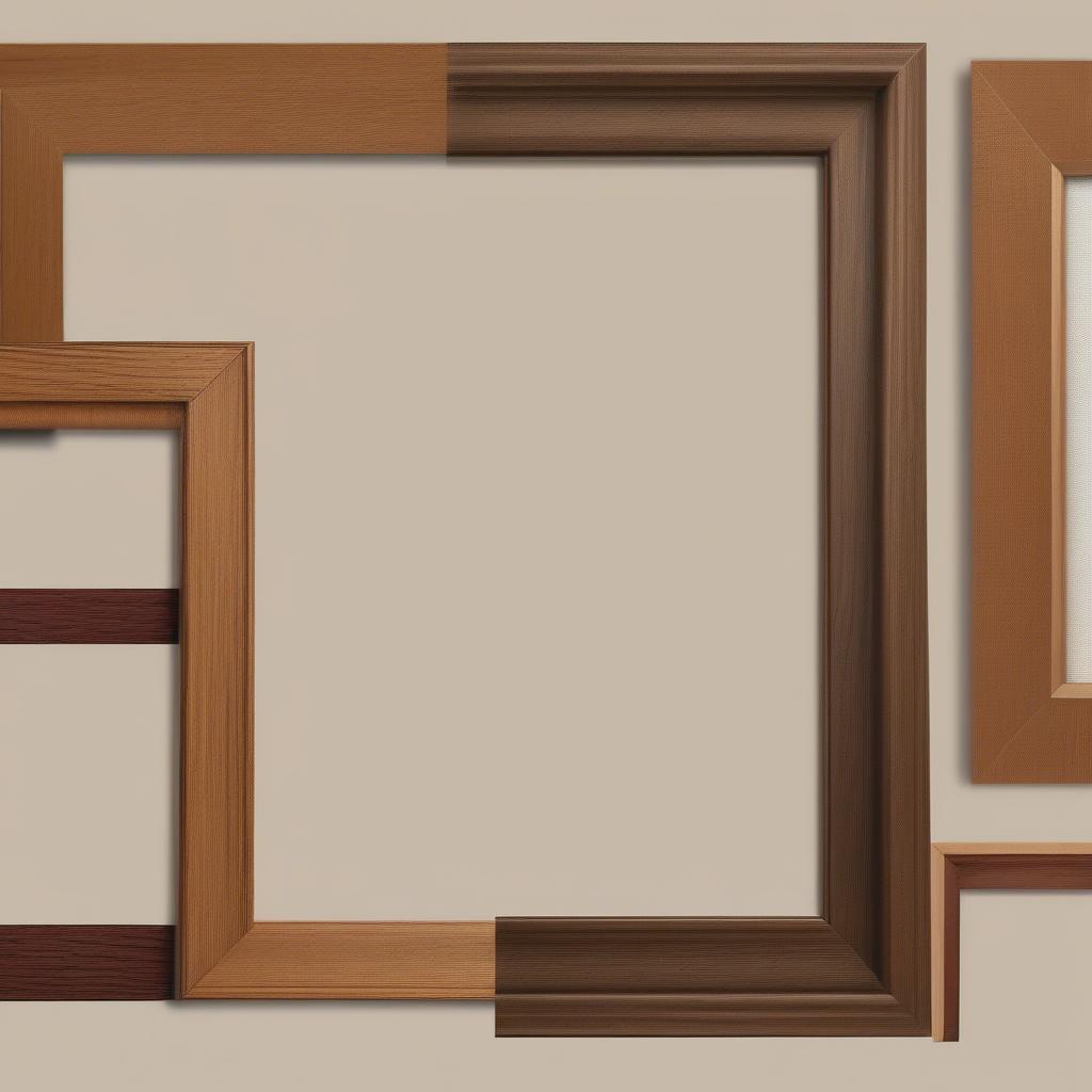 Variety of Modern Wood Picture Frames