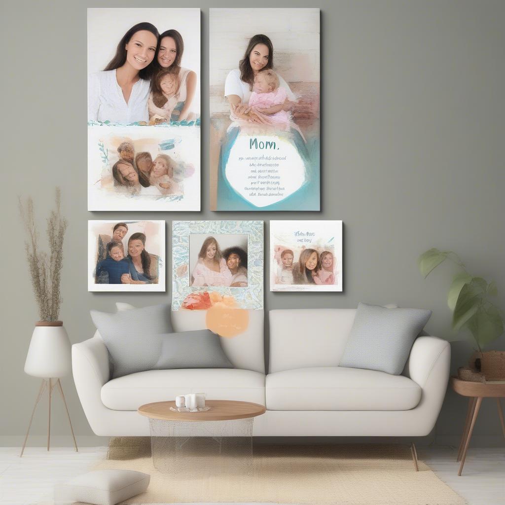 Mom Canvas Gift Ideas