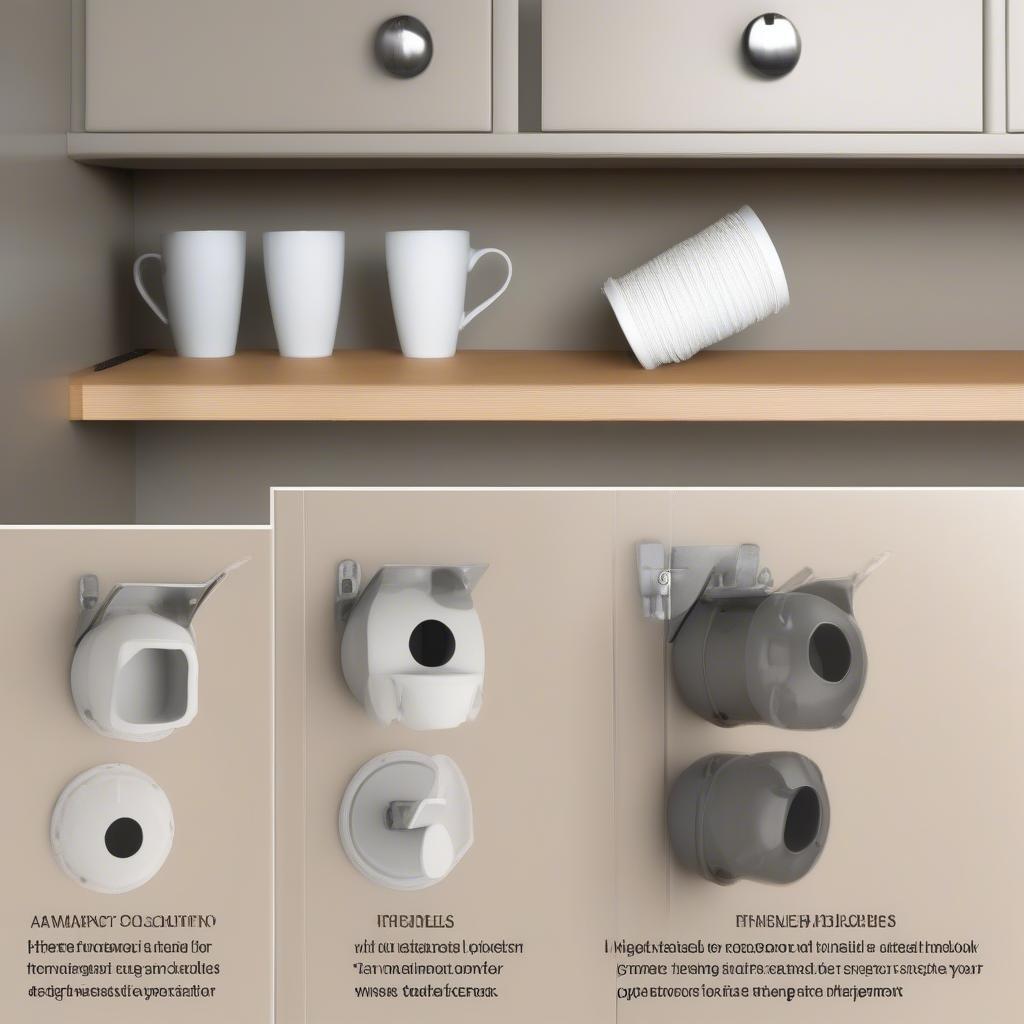 Various Installation Methods for Wall-Mounted Mug Holders