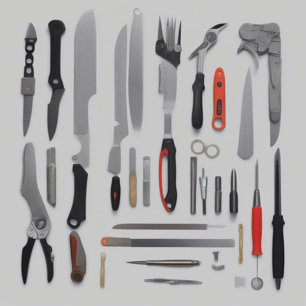 Multiple Tools Knife Components