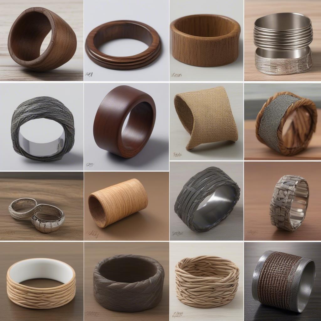 Napkin Ring Material Comparison