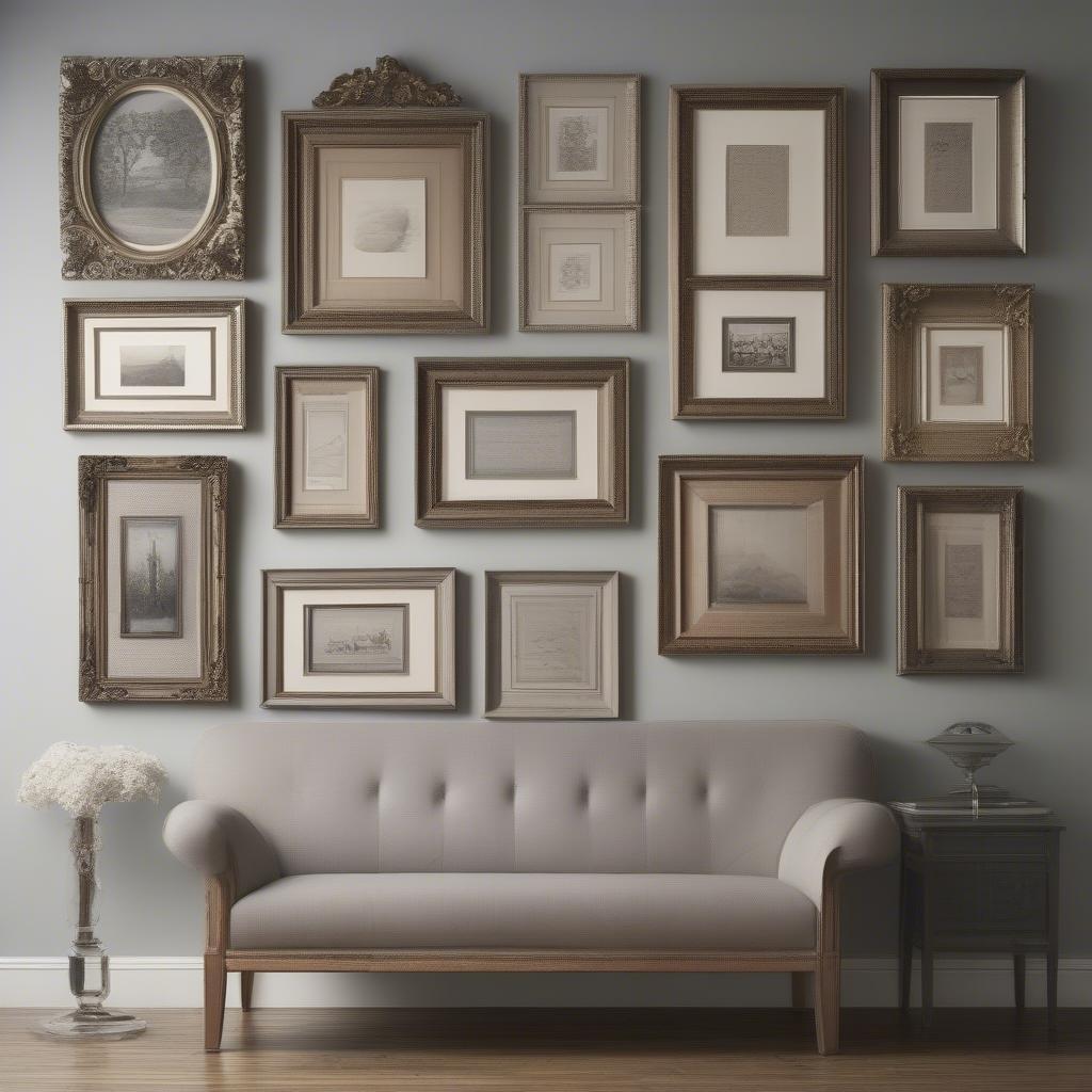 Different Narrow Picture Frame Styles