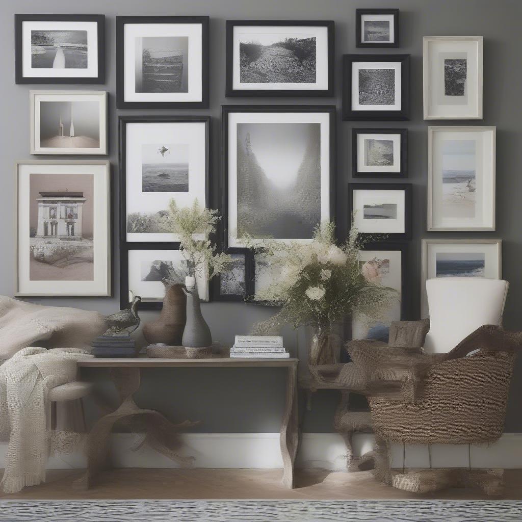 Narrow Picture Gallery Wall Inspiration