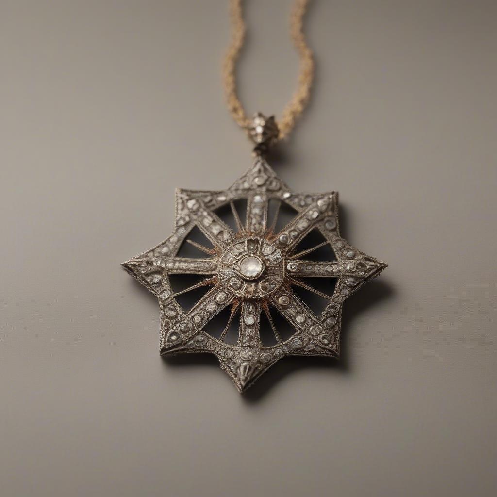 North Star Necklace Historical Depiction