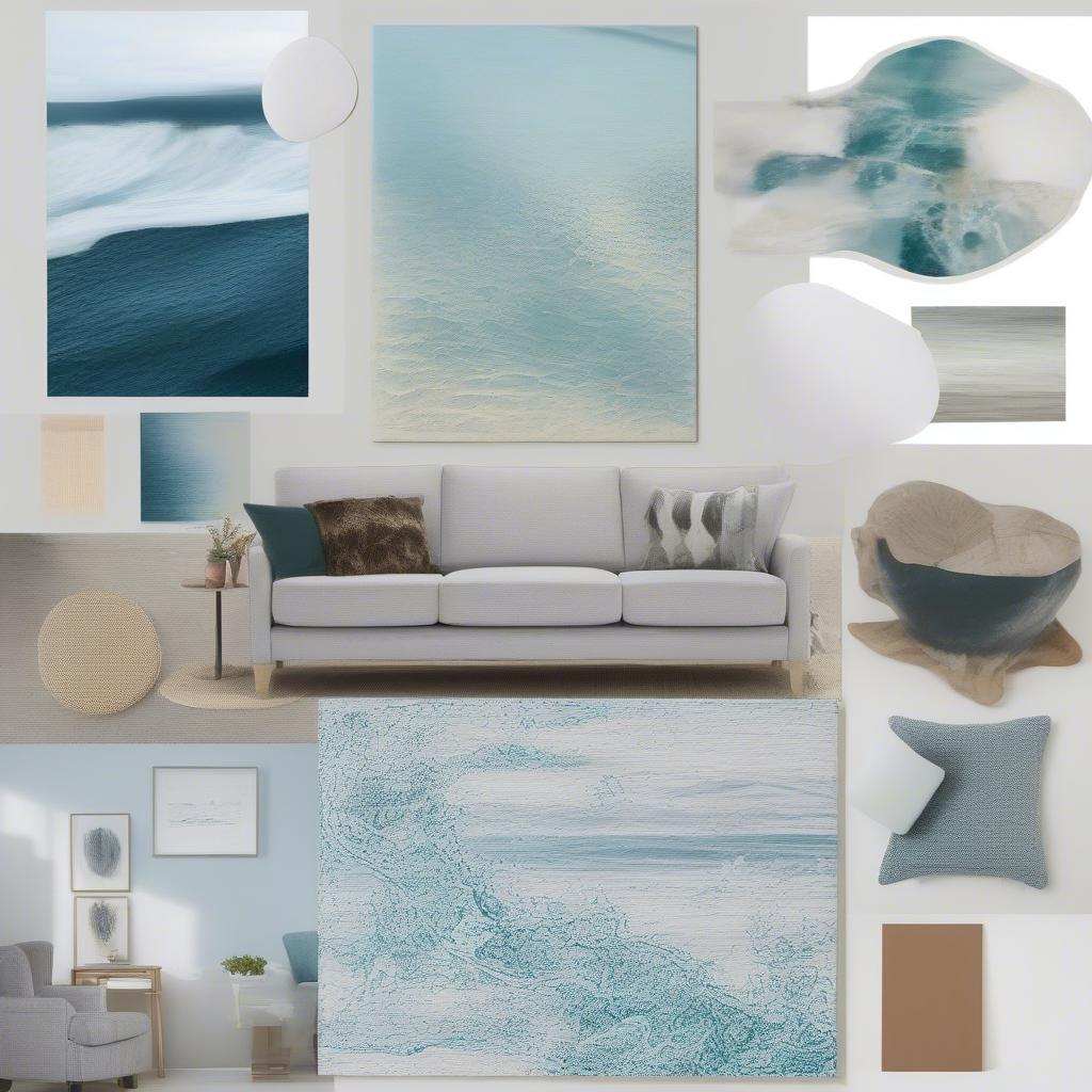 Ocean Canvas Decorating Ideas