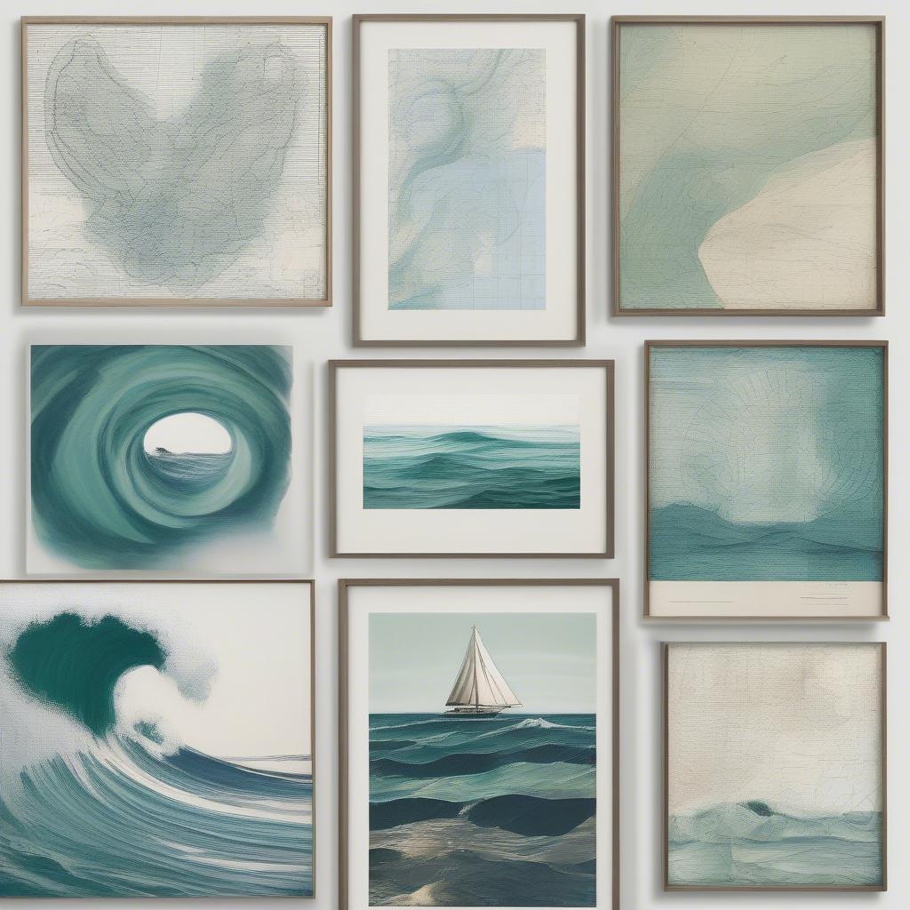 Ocean Canvas Style Variations