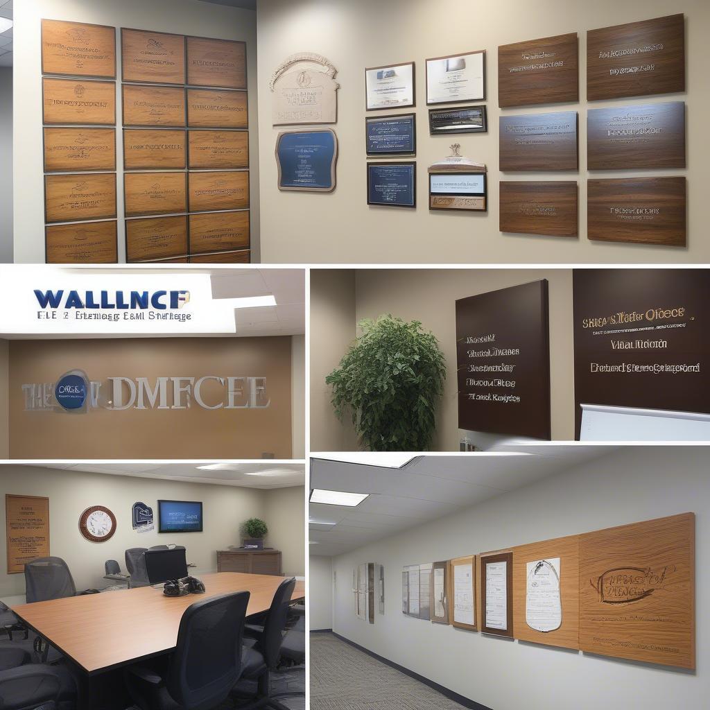 Different Types of Office Wall Signage