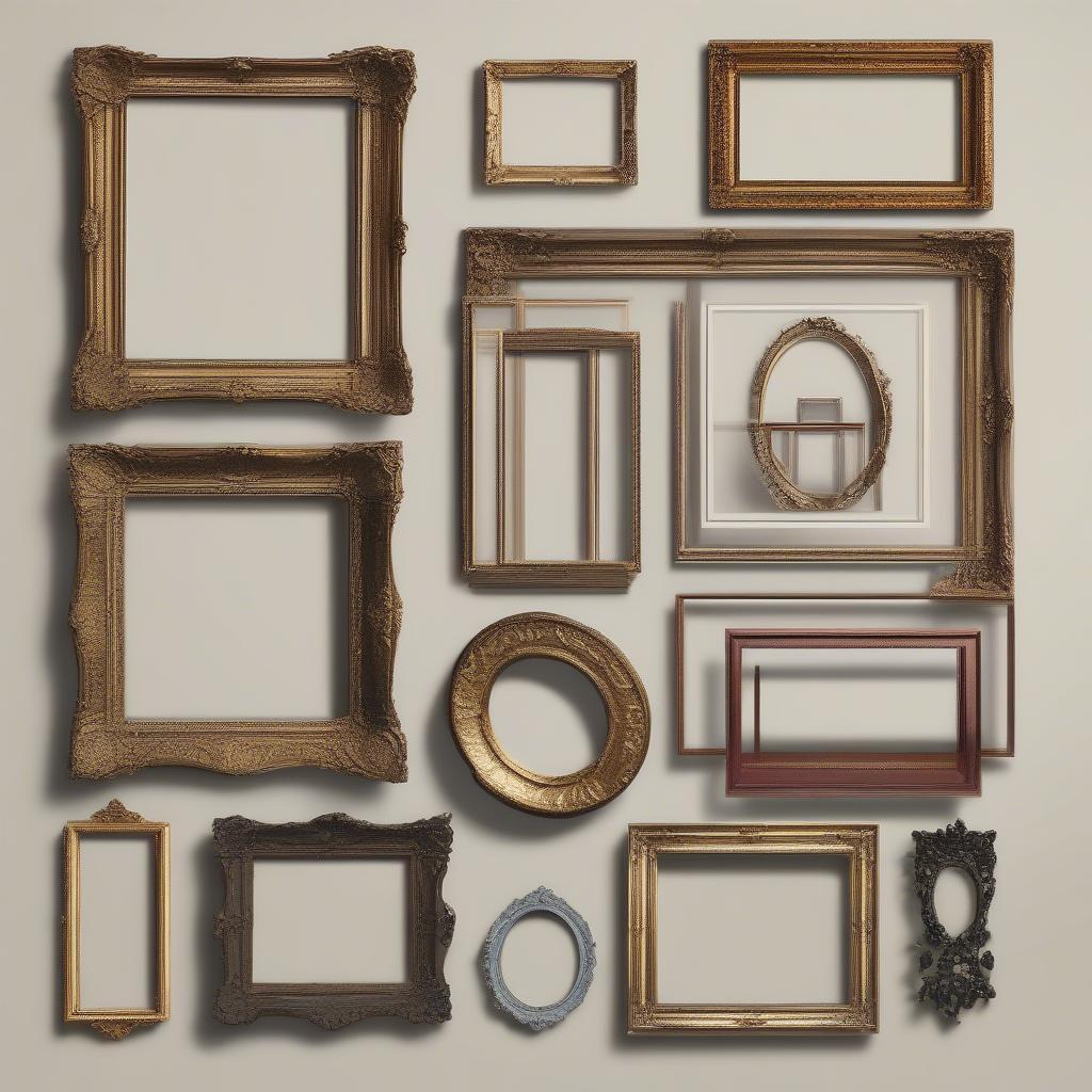 Variety of Online Frames for Art