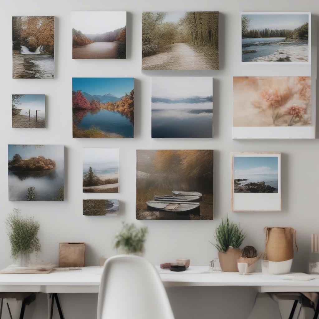 Exploring online photo canvas printing options