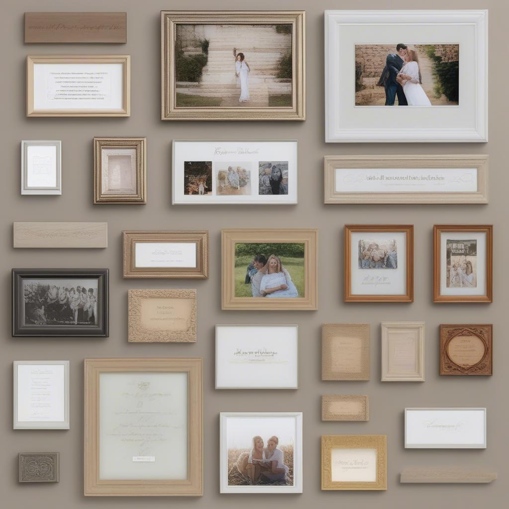 Personalized Photo Frame Options