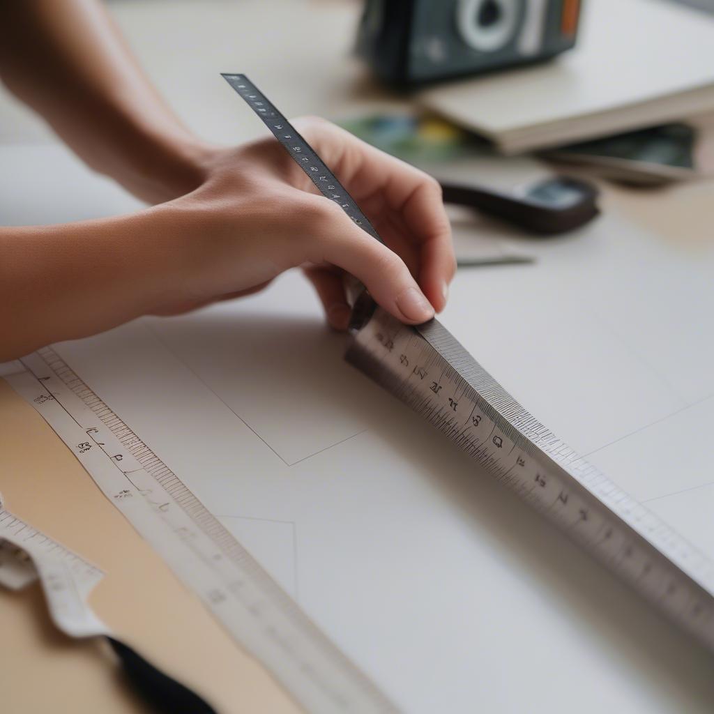 Measuring Artwork for Online Framing