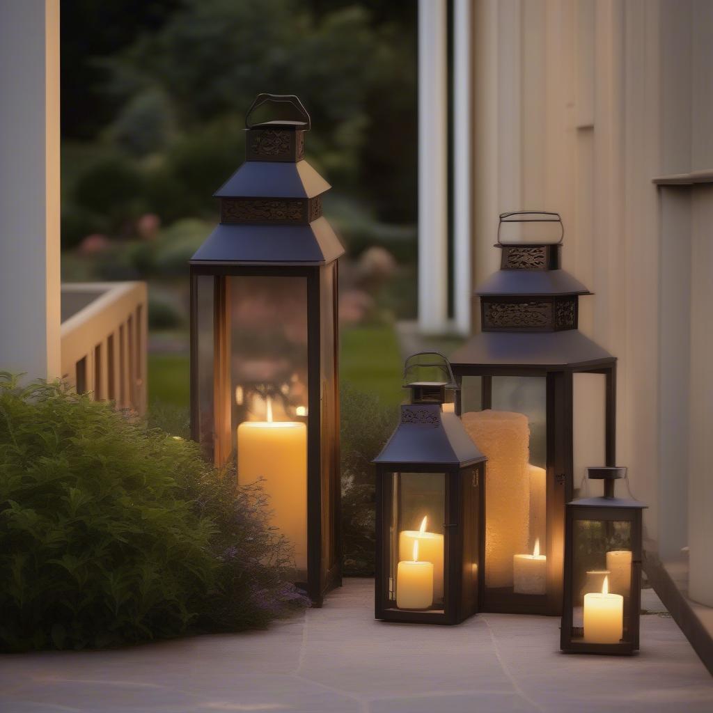 Outdoor Lanterns for Party Decor