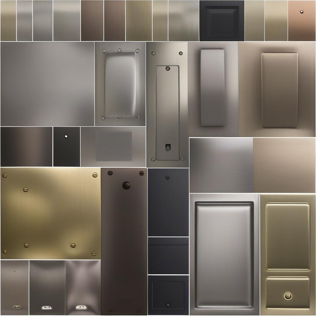 Different Finishes for Oversized Wall Plates