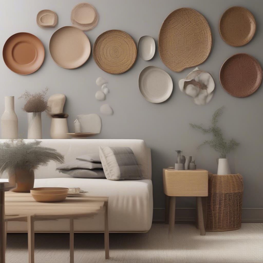 Placement Ideas for Oversized Wall Plates in Different Rooms