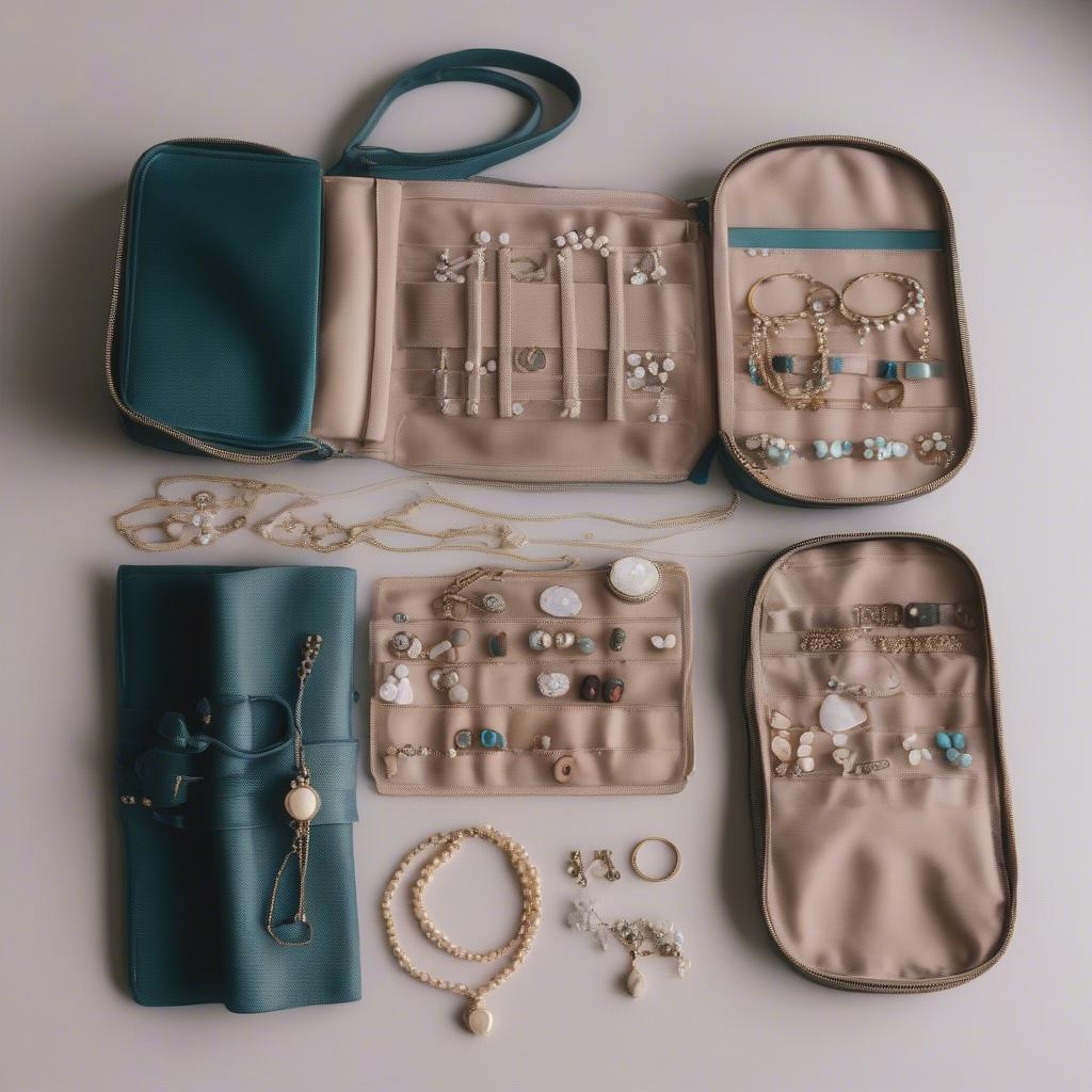 Efficient Packing Techniques for a Travel Jewelry Bag