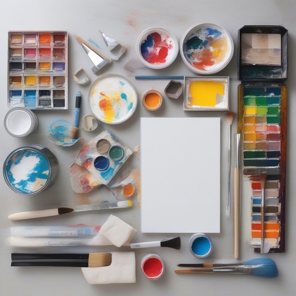 Essential Painting Supplies for Canvas Art