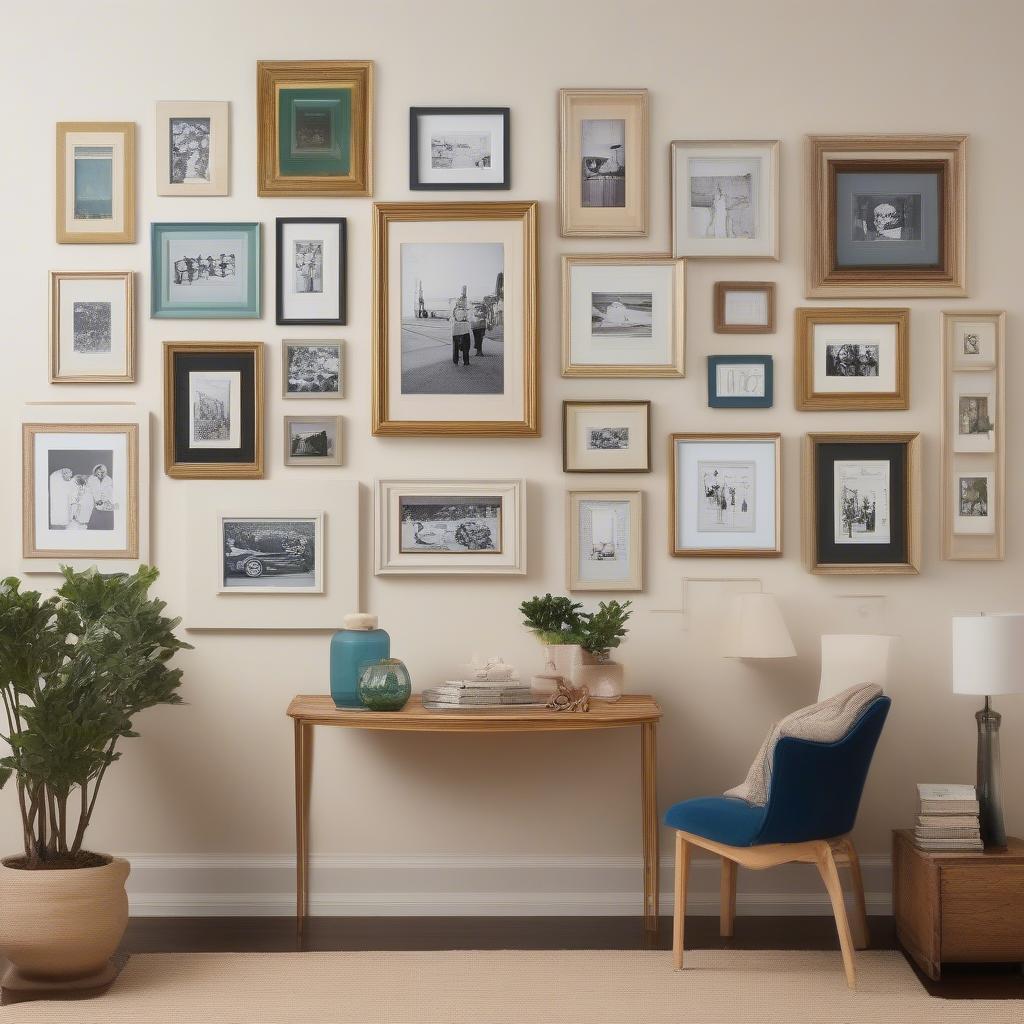 Displaying Paper Source Picture Frames