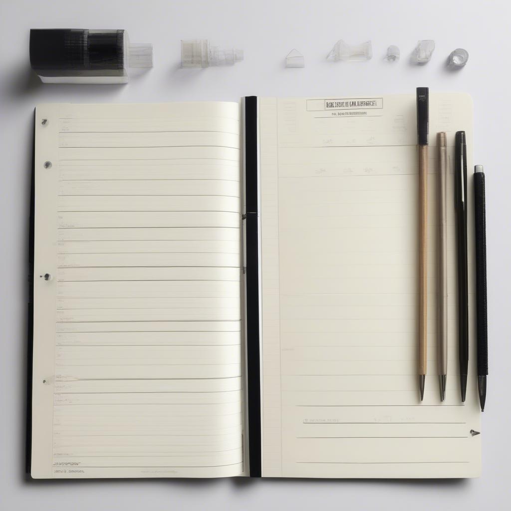 Various Sizes of Paper Studio Refill Pages