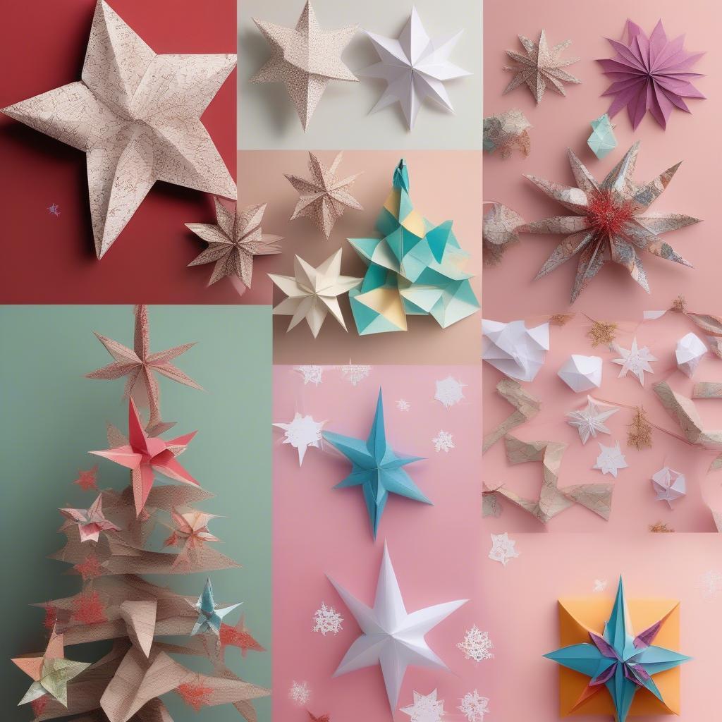 DIY Paper Tree Topper Ideas