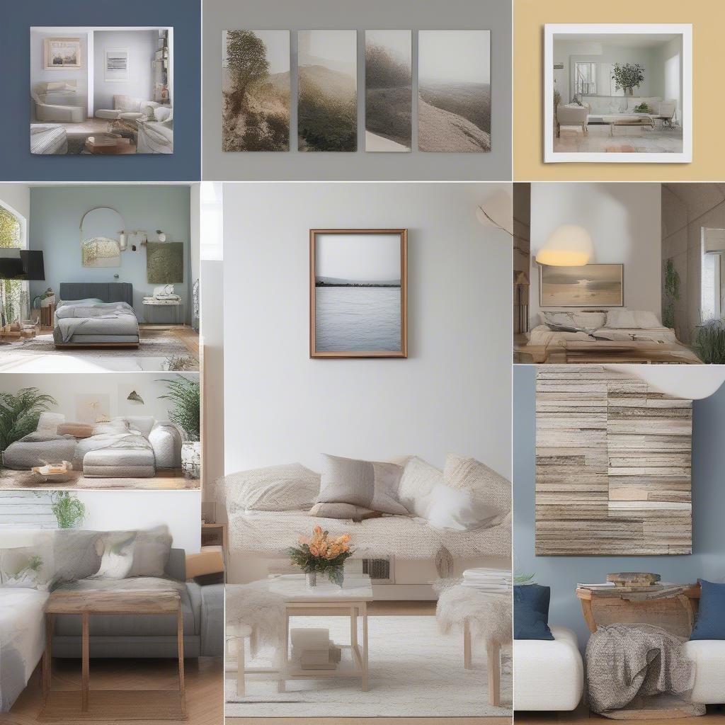 Personalized Canvas Prints in Different Rooms