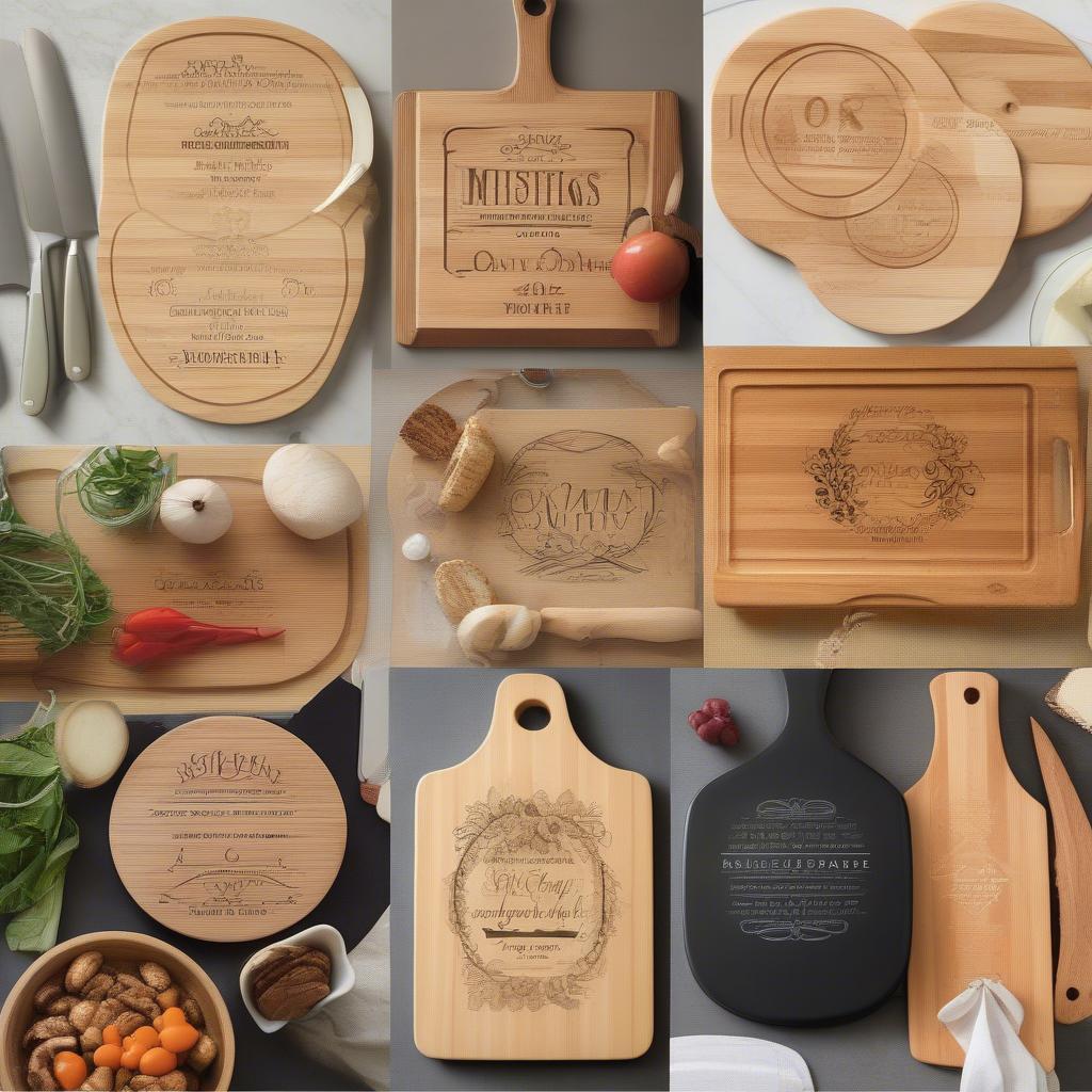 Personalized Chopping Board Designs