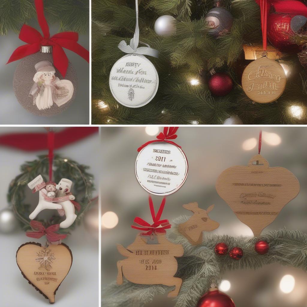 Personalized Christmas Ornaments: Capturing Cherished Memories