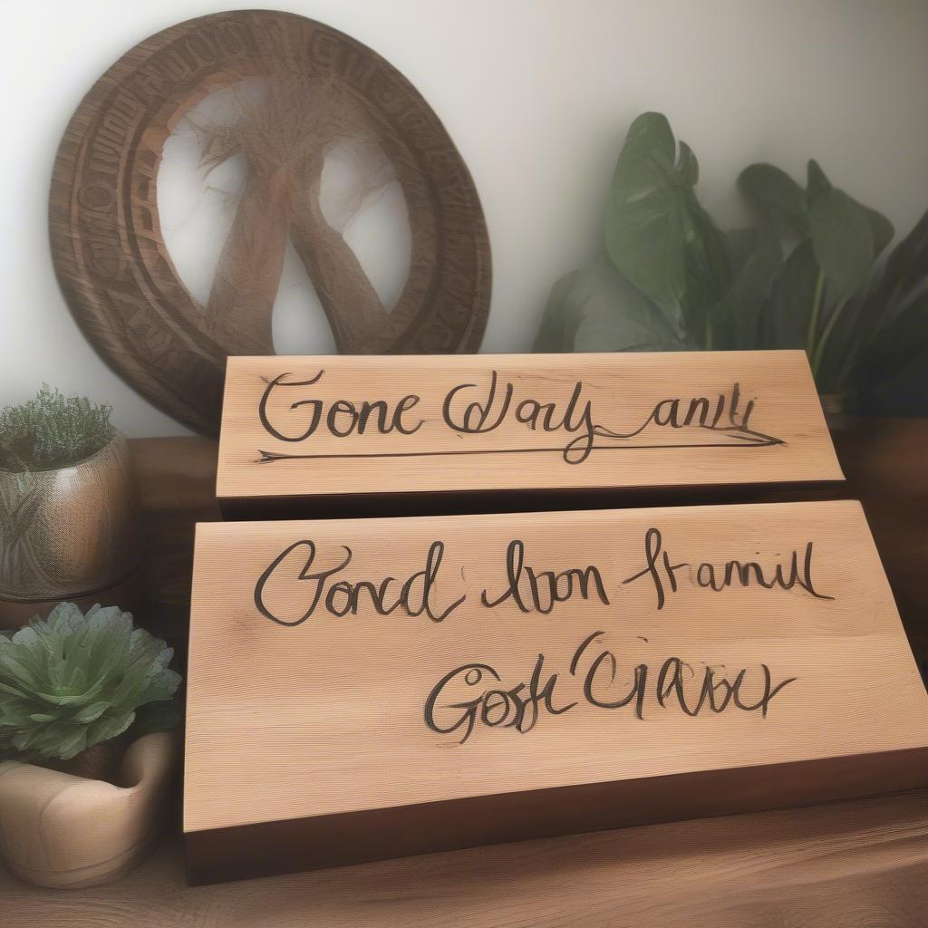 Personalized Good Vibes Signs