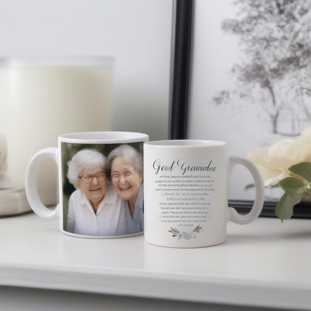 Personalized Great Grandma Mugs: Creating a Special Gift