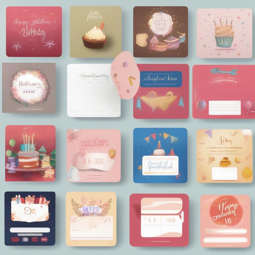 Personalized Printable Gift Cards