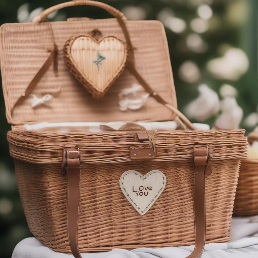 Personalized Wicker and Rattan Gifts: Expressing Your Unique Love Story