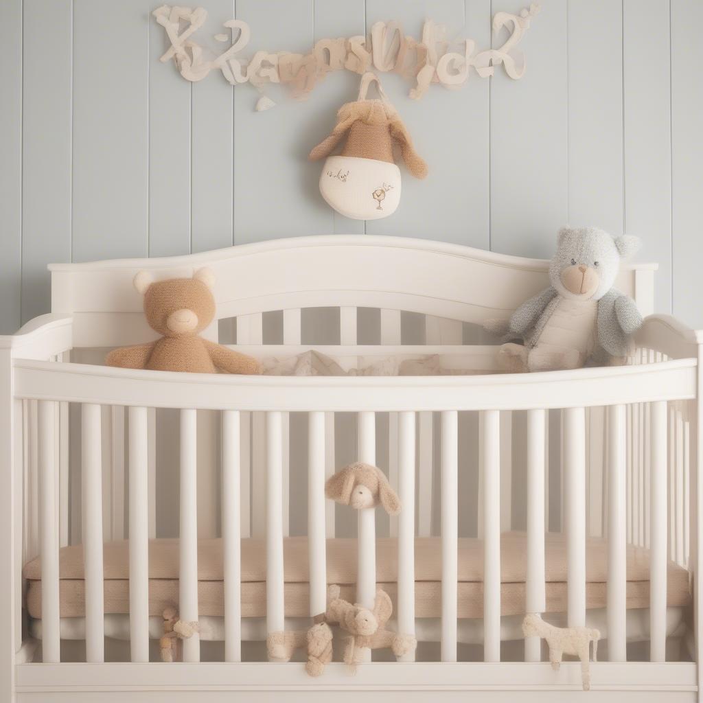 Personalized Wooden Nursery Signs with Name and Animal Motifs