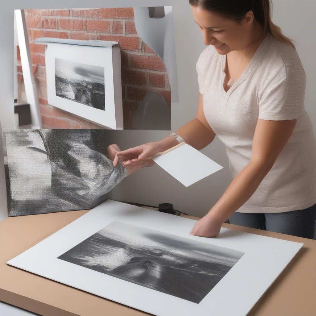 Photo Canvas Printing Process