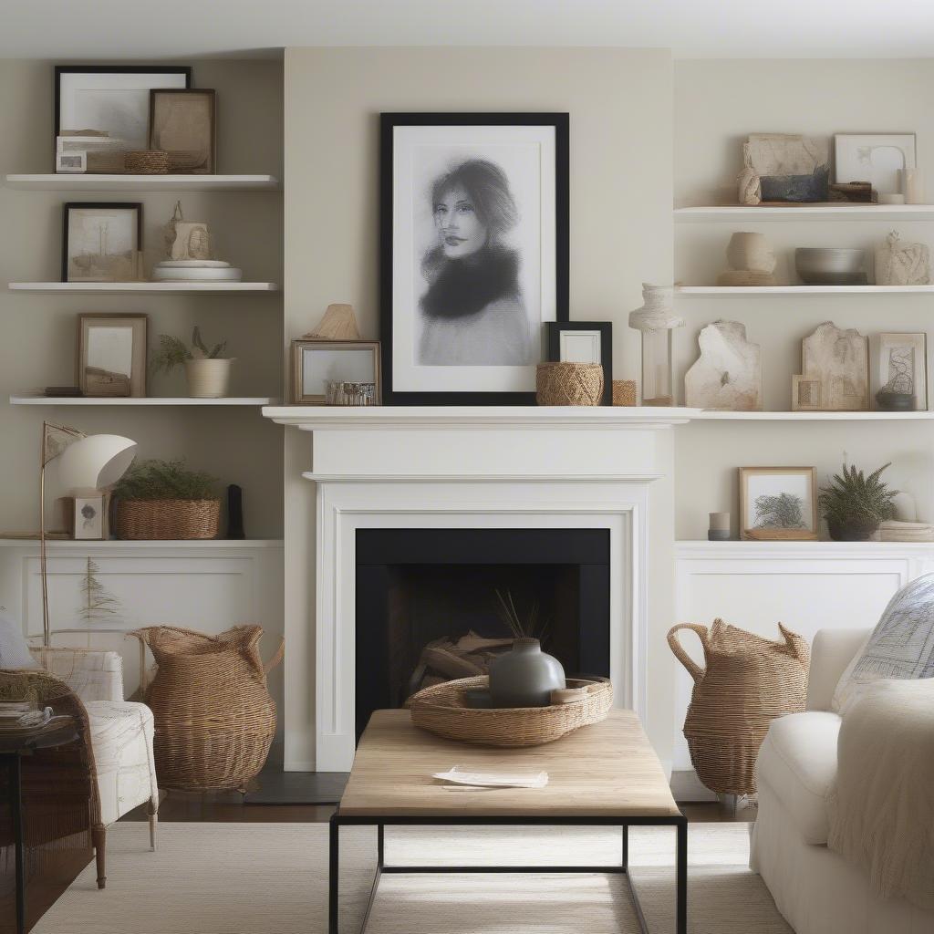 Different ways to display 30x20 photo frames, including gallery walls, shelf displays, and single statement pieces.