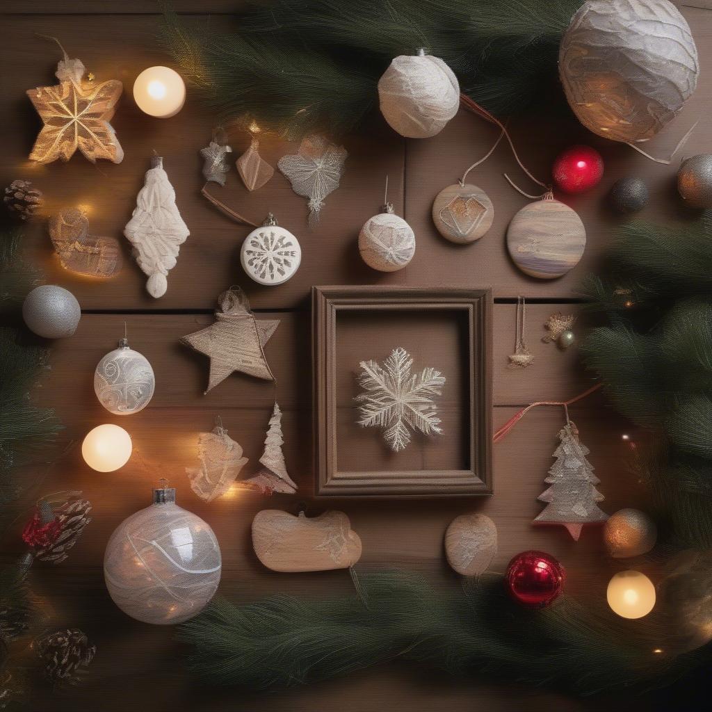 Creative Picture Ornament Ideas