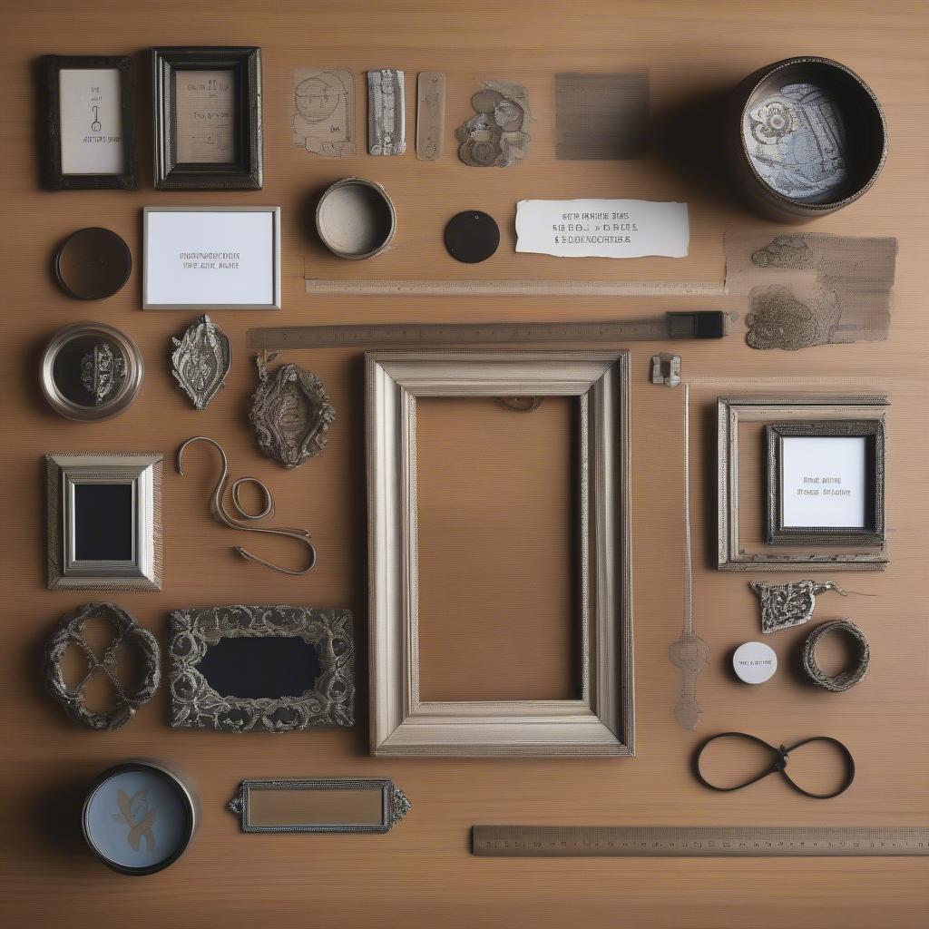 Picture Frame with Song Material Options