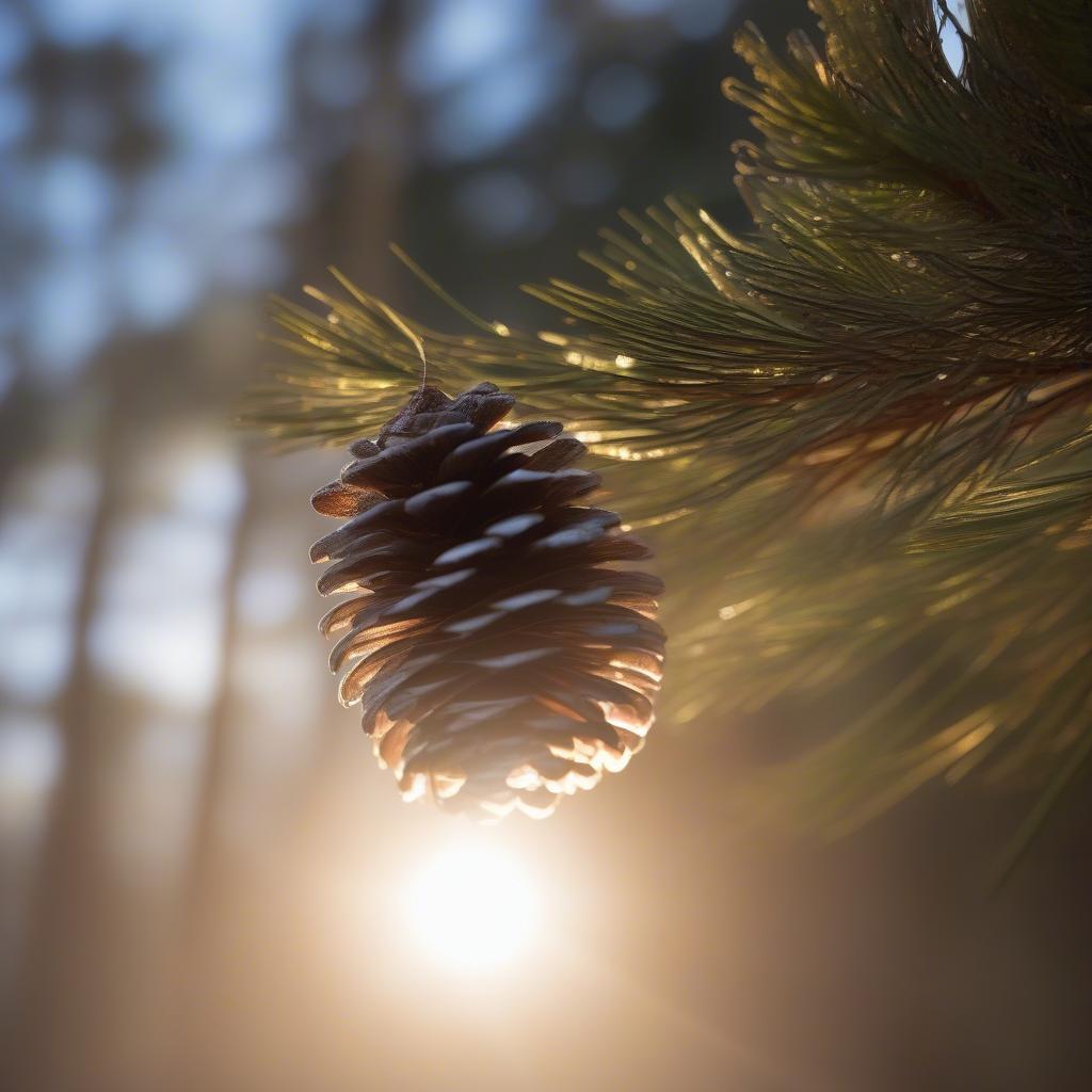 Pine Cone Seed Dispersal Mechanism