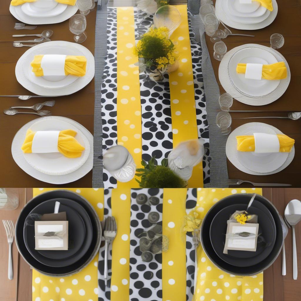 Polka Dot Table Runner Styling Ideas for Various Occasions