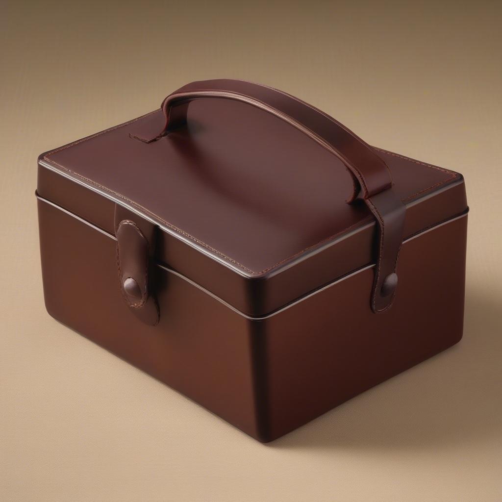 Portable Shoeshine Box for Travel