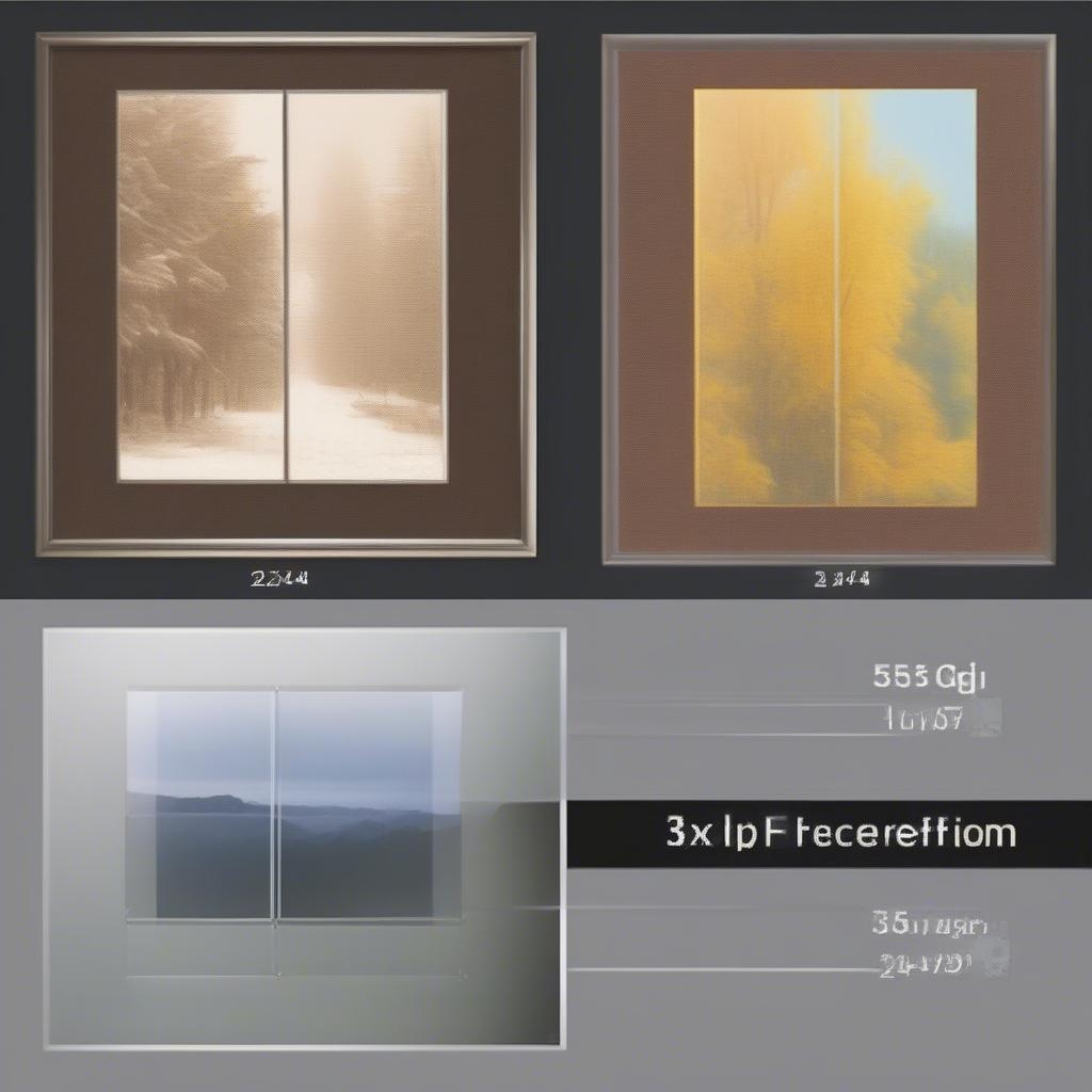 Poster Frame 24x36 Glazing Options: Standard Glass, Acrylic, Non-Glare Acrylic, and Museum Glass