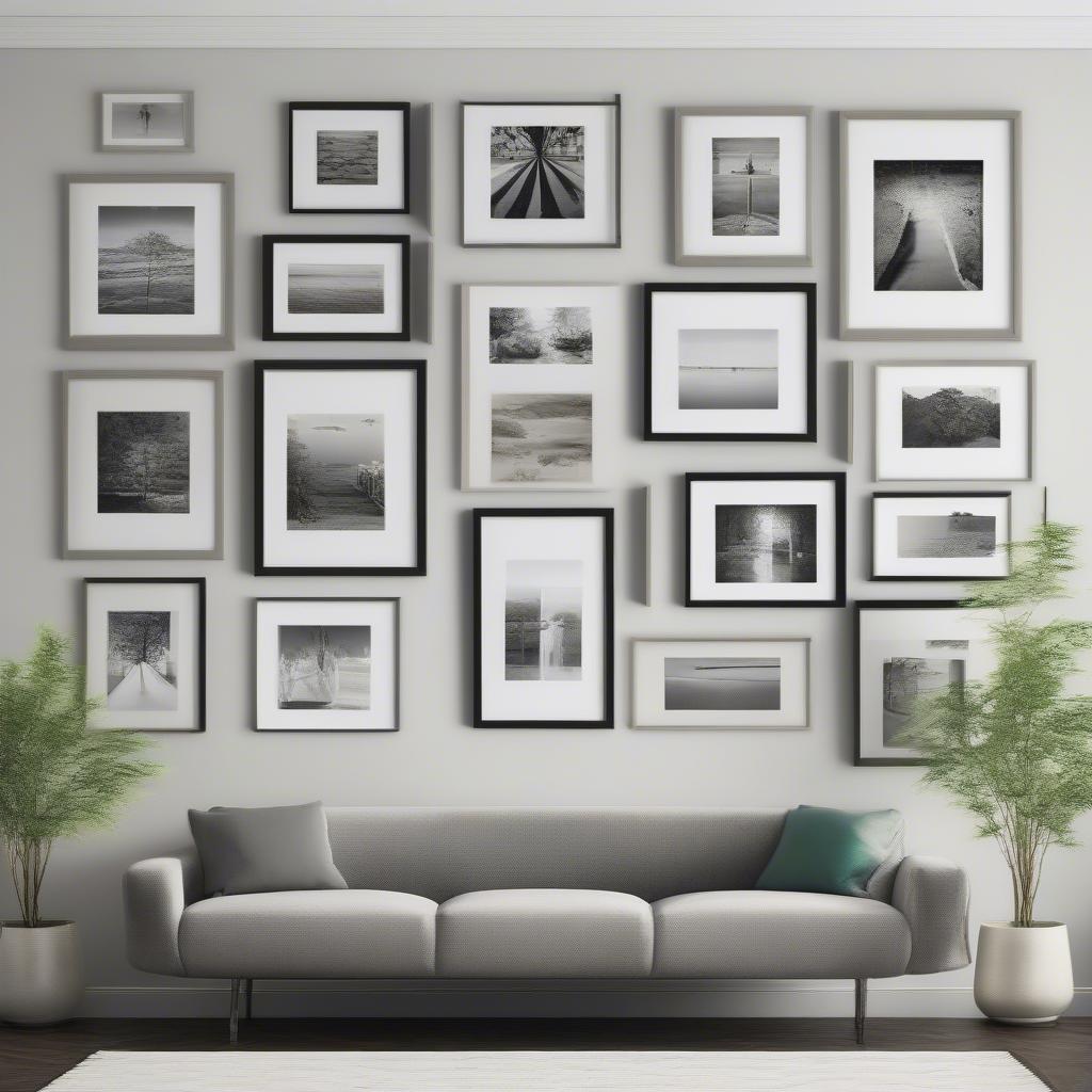 Proper Sizing and Placement of Print Photo Frames