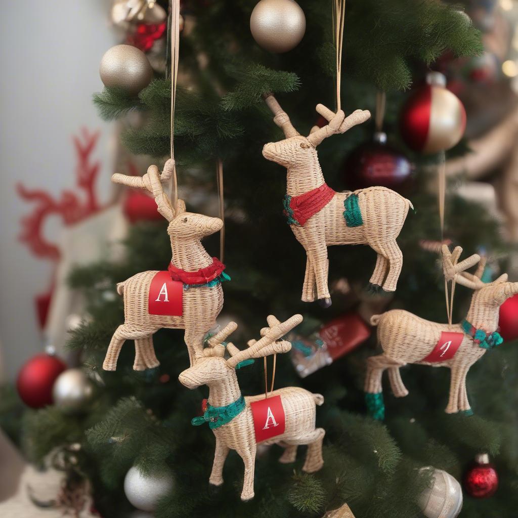 Reindeer Christmas Ornaments