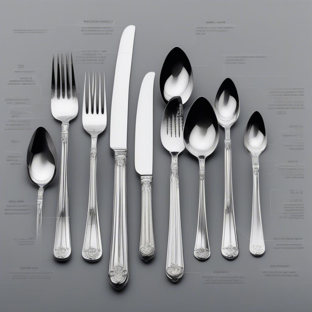 Different Types of Replacements Flatware