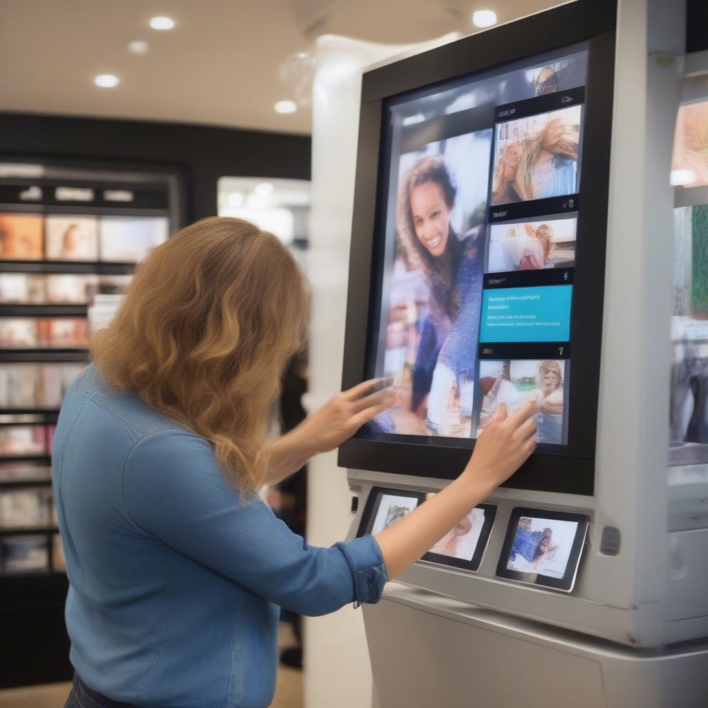 Using a Retail Store Photo Kiosk