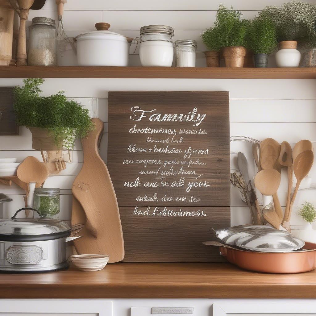 Rustic Wooden Quote Sign