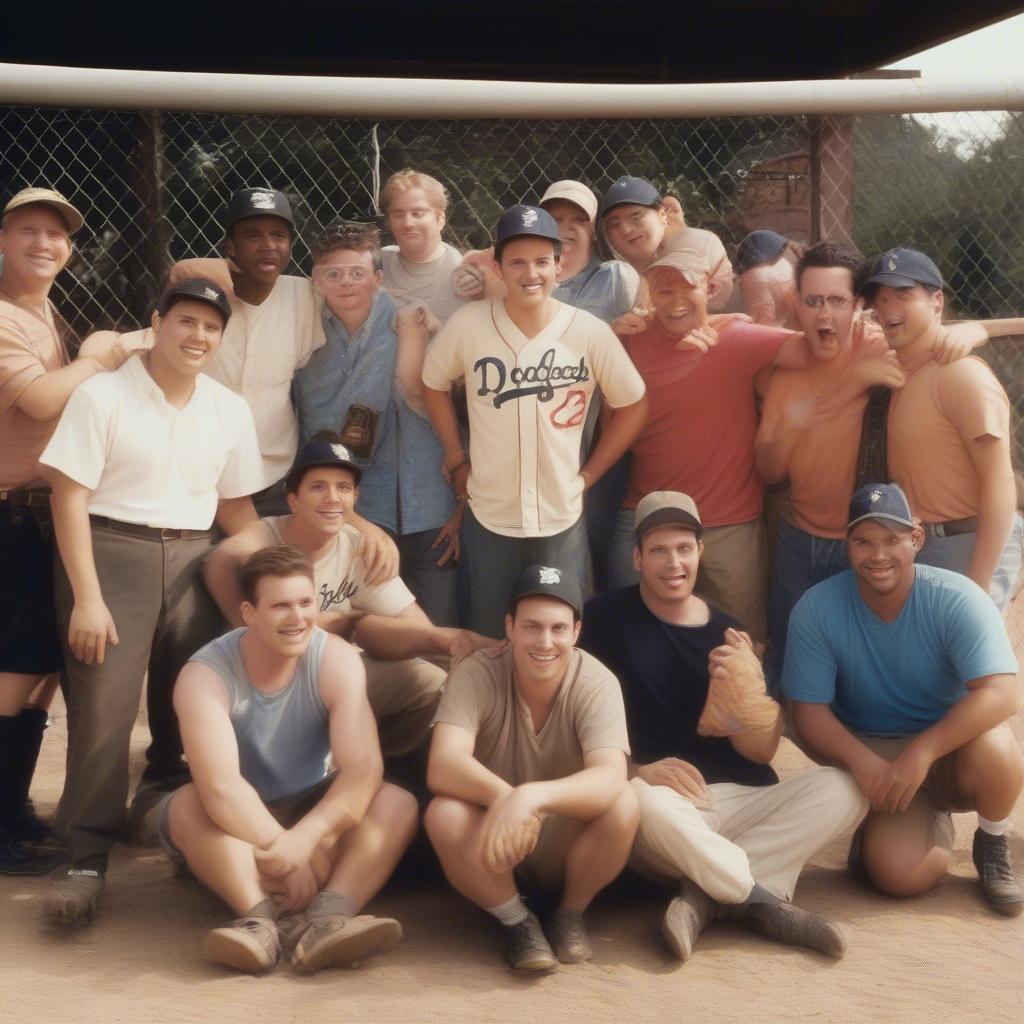 The Sandlot Team Group Photo